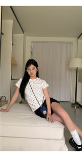 ドットタイト半袖Tシャツ
