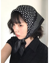 Frame Polka Dot Scarf (2color)