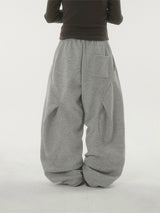 Arc back curved sweat pants -3C