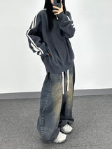vintage seam snap pants