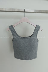 Bra cap napping cropped sleeveless