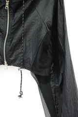 rain short hood jumper(3color)