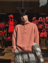 Tessie Stitch High Neck Two-Way Knit