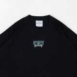 HIERARCHY STUDIOS Unruled - ブラックミラーワイドオーバーサイズTシャツ