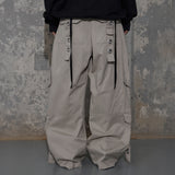 DETACHABLE CARGO STRAP PANTS (BEIGE) F25ZD978