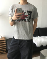 Rix Crop Printed Short Sleeve T-Shirt
