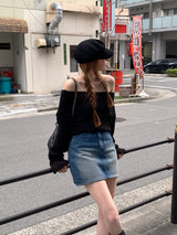 [MADE] Fittney Summer Off-Shoulder Knit