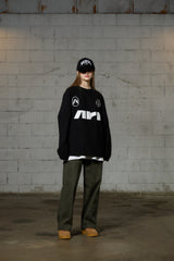 ARI LONG SLEEVE JERSEY T-SHIRT / BLACK