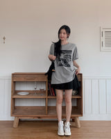 ラボプリンテッドショートスリーブドTシャツ