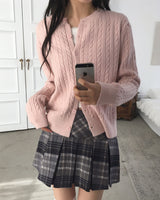 Nove Twisted Knit Cardigan