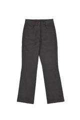 [LINE] Slit Flare Peach Cotton Pants (2colors)