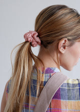 Basic Silky Scrunchie_Small_Pink