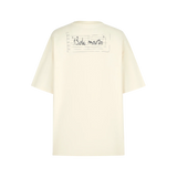 13DE MARZO ベアムーブメントスケッチTシャツ - ベージュ