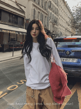[U-BASIC] Mum Basic Heavy Cotton Long Sleeve