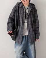 Maria Check Hood Shirts