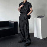 MG310 Cool Ever Bjo Two Tuck Wide Pants (3 colors)