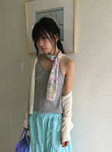 Hirina Lovely Punching Star Strap Sleeveless