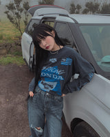 マスピグメントビンテージレーシング長袖