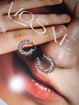[925silver] Small berry earring