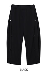 バタサイドスナップバルーントレーニングパンツ