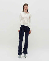 Sheer Layering Pants _ GREY