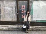 da flower knit cardigan
