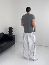PD Ribbed Muscle Fit Short Sleeve T-Shirt (3C)