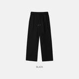 Cotton High-Waisted Banded Pants 3COLOR