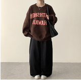 イアンフロントダイアゴナルインシジョンヘムストリングワイドパンツ