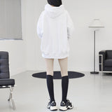 T-Shirt Heart Lettering Hooded T-Shirt