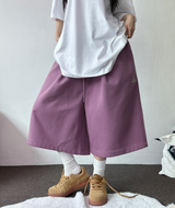SUN STUD RIVET セミバルーンワイドバミューダ ✨✡4COLOR