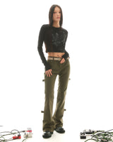 ROOM 205 LONG SLEEVE CROP