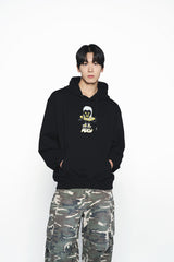 25SS DAMAGE WASHED WIDE CARGO PANTS CAMO