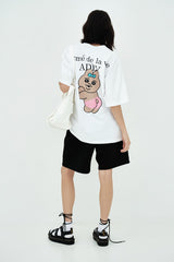 25SS オパンチュウサギズリーショートパンツ ブラック