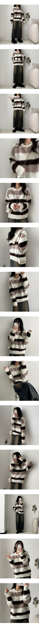 Dodds Danara Hooded Wool Knitwear