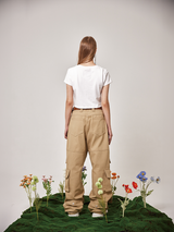 Flower T-shirt (Crop