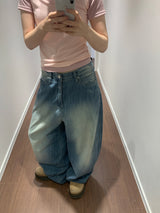 Bleach Relaxed Fit Denim (2color)