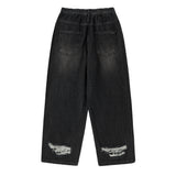 25SS デストロイデニムバドパンツ ブラック