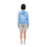 1/2 セーフティーアスラフードジップアップ (SKY/BLUE)