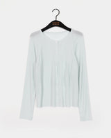 [X] Roat V-neck Round Long Sleeve Knit Cardigan