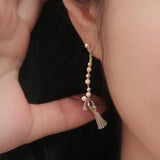 ハンドメード ミサンガ ソングピアス / SONG earring (10color) L