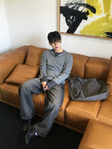 ピオジャンストライプデニムパンツ 2C