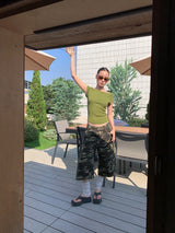 オールマッチカラースパンデックススリムショートスリーブTシャツ