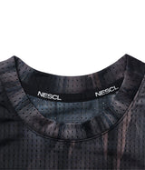 (W) エア ベント タイダイ レーシング ドット シンボル クロップ Tシャツ (Aurora)