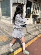 LIGHT CHECK BLOUSON (2C)