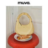muva.サマー レザー クロスボディ ミニ バッグ