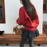 [BELLIDE MADE] Kinsha, mohair V-neck loose fit knit