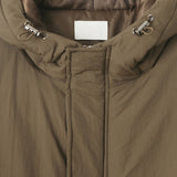 Milky Two Way String Hooded Padding