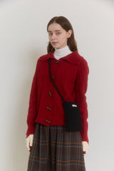 COZY KNIT CROSS BAG