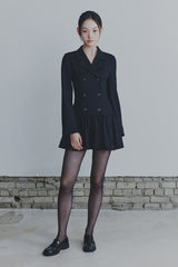 LIORA JACKET DRESS black